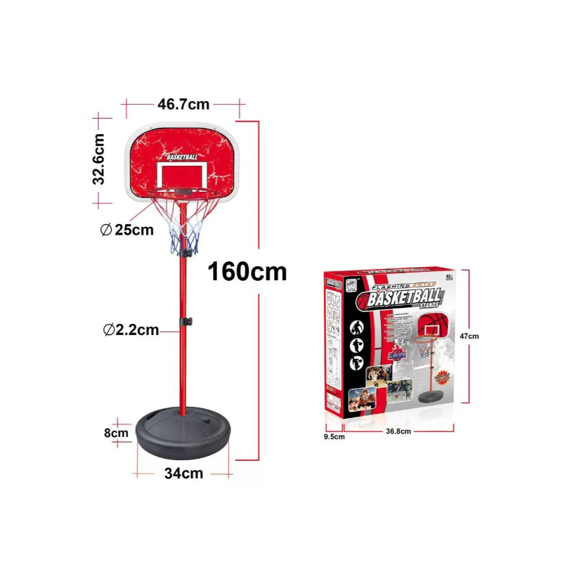 Famili-Basketball with stand 160 cm - Product Main Image